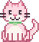 pink pixel cat representing Stubby
